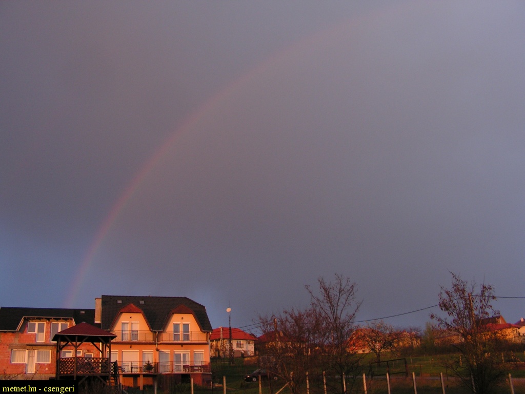 szivárvány, rainbow 10 april 2010