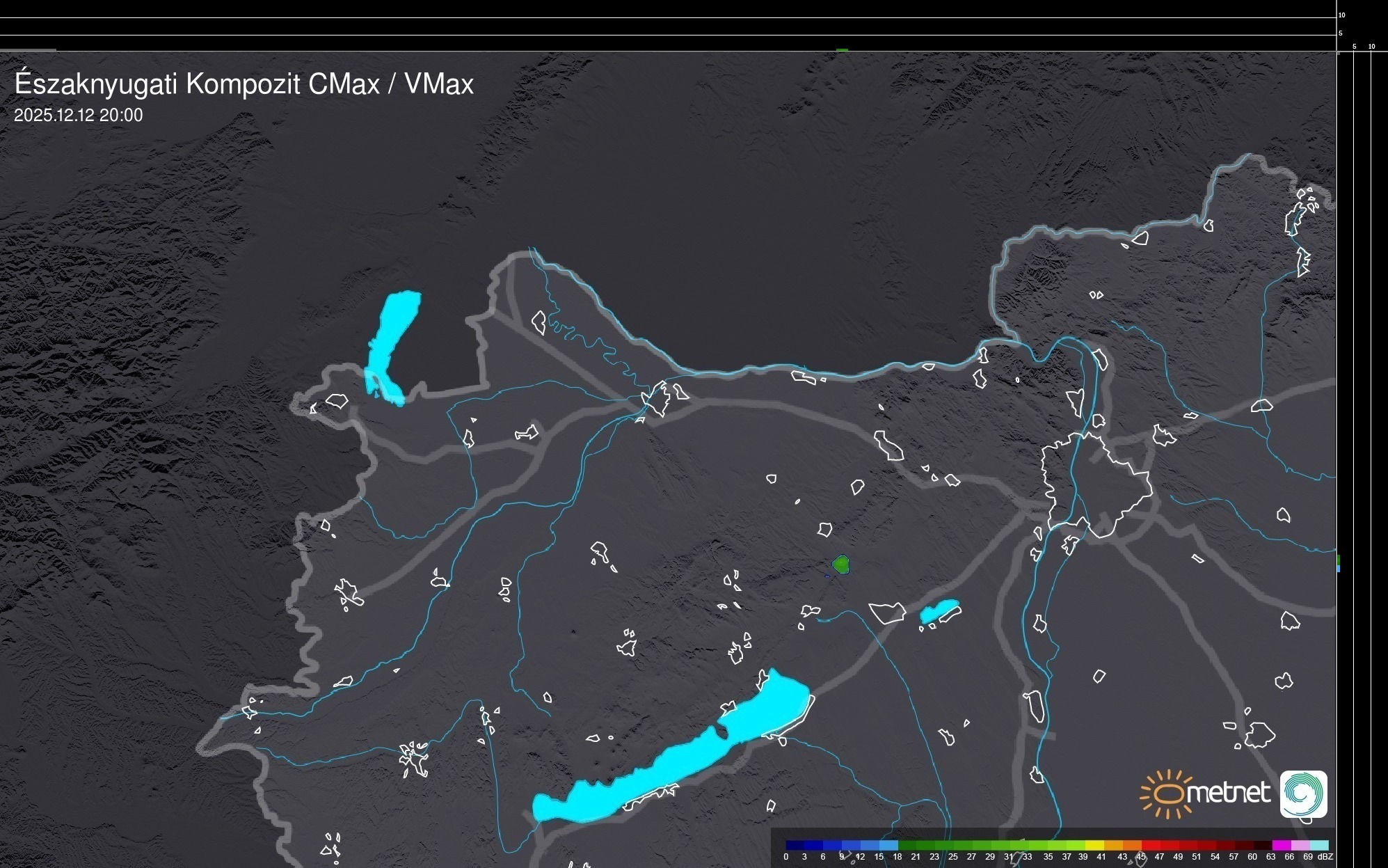 Északnyugat radar (MetNet)