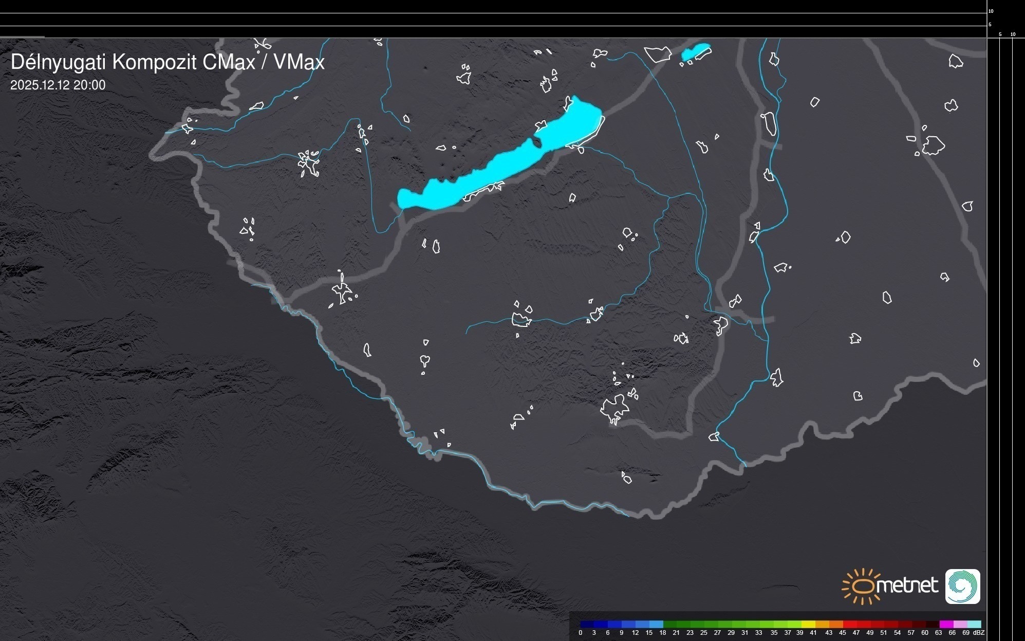Délnyugat radar (MetNet)