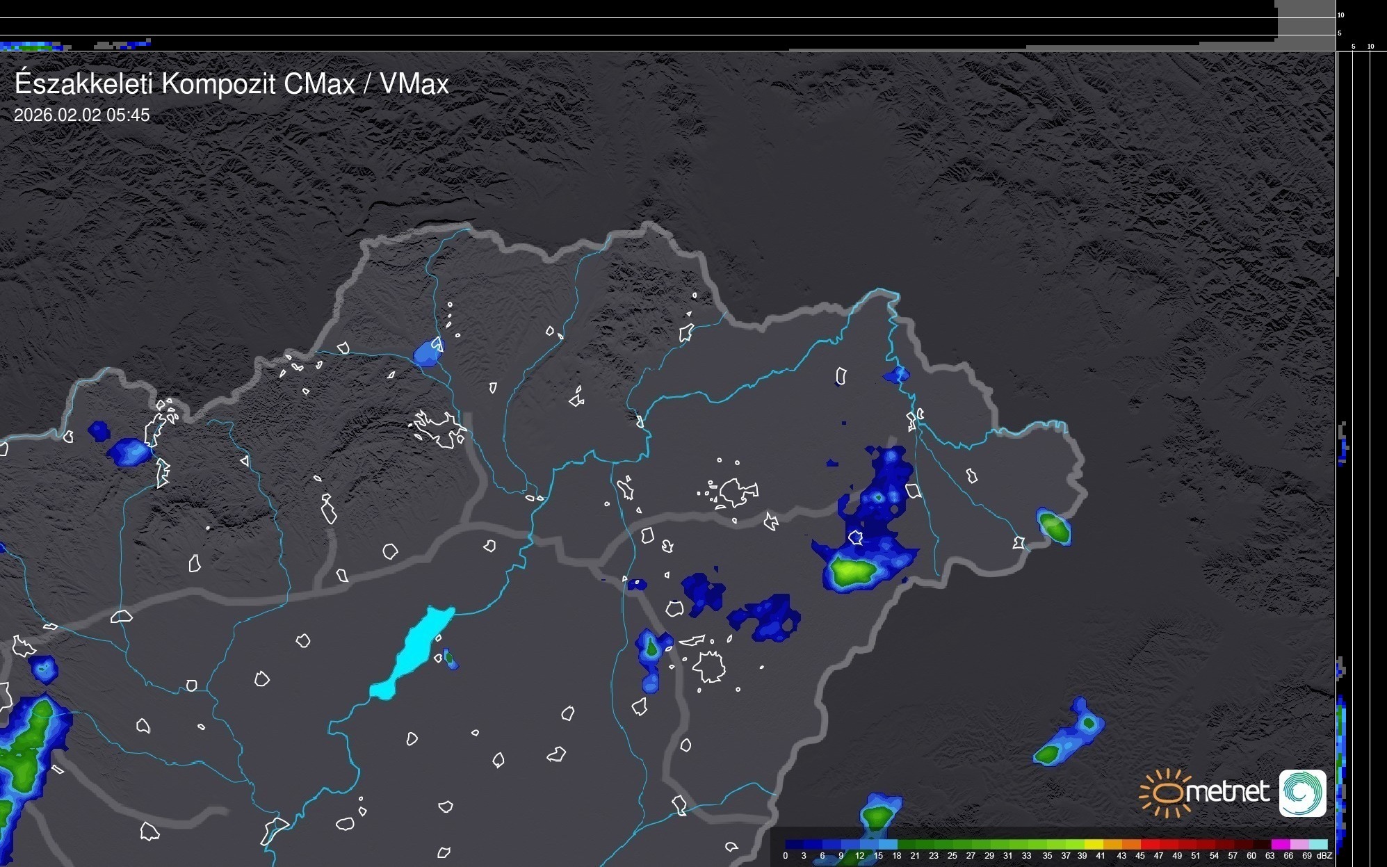 Északkelet radar (MetNet)