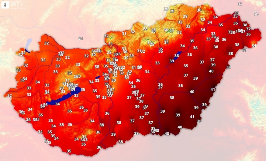Tombol a hőség!