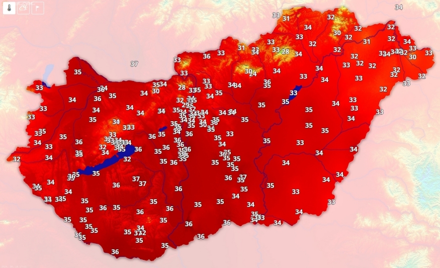 Tombol a kánikula