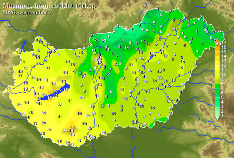 Hűvös volt a hajnal!