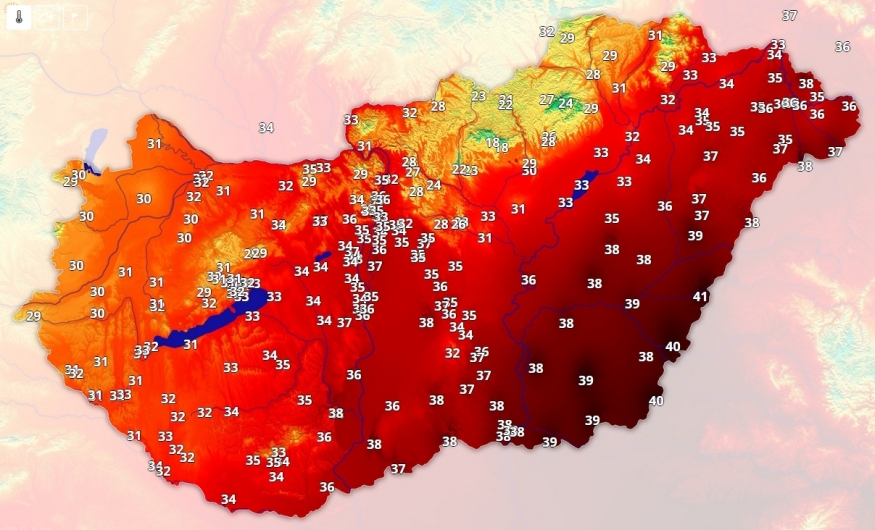 40 fokok délkeleten