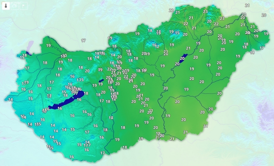 Megenyhült az idő