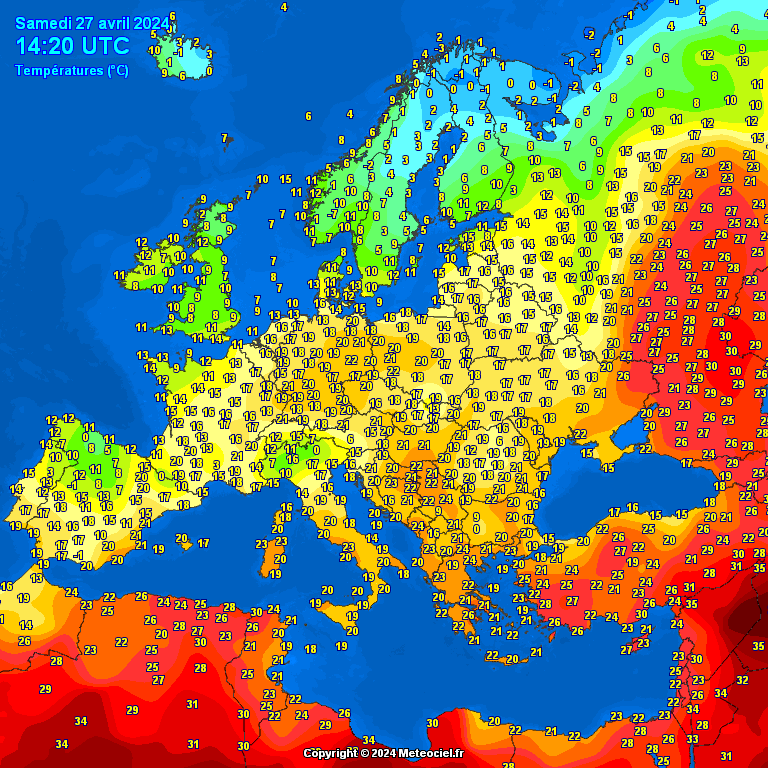 Közép-Európában visszatért az igazi tavasz