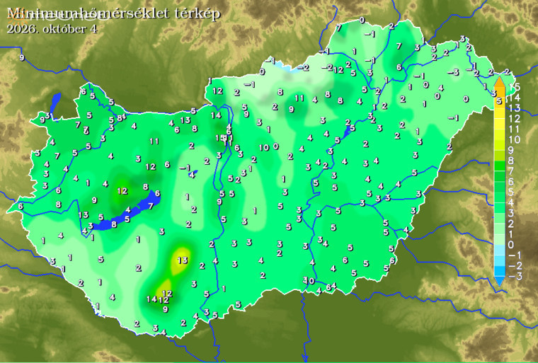 Nyírtass: -3 fok, de máshol se volt meleg...