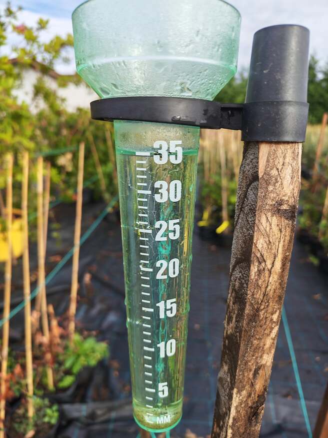 A Zala megyei Becsehelyen 35 mm-nyi eső esett