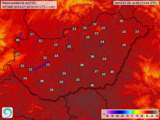 Hőség a front előtt!