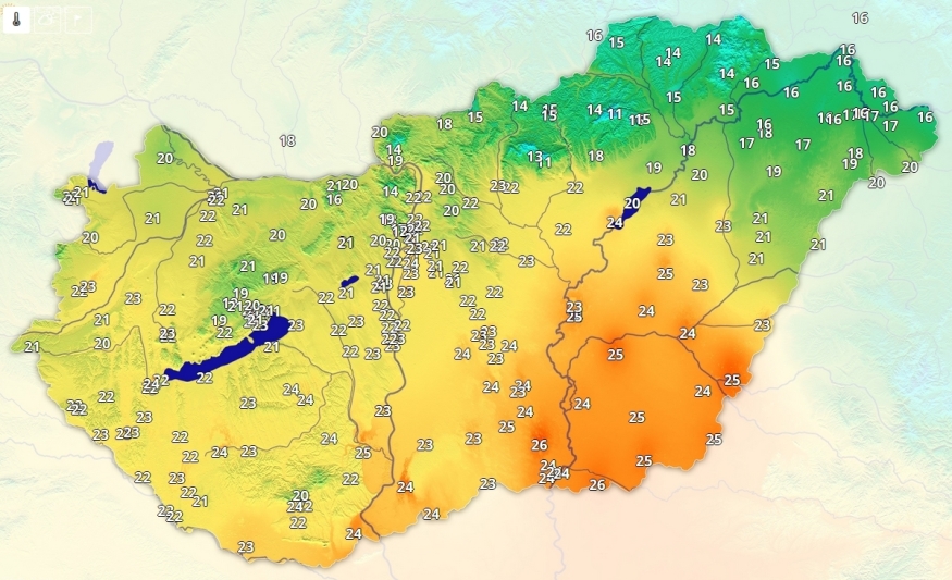 Hűvösebb az idő