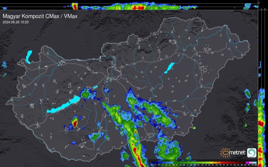 Délen már előfordulnak záporok, zivatarok
