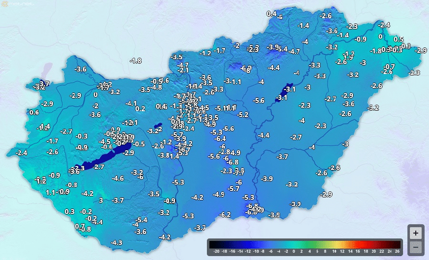 Alacsony harmatpont, nem jó előjelek az éjszaka előtt...