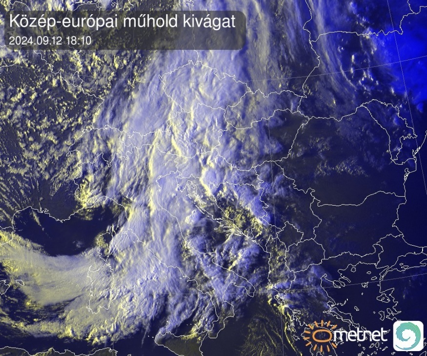 Szépen hullámzik a front és a java még be se jött