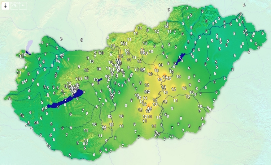 Kora télies időt varázsolt a tartós köd